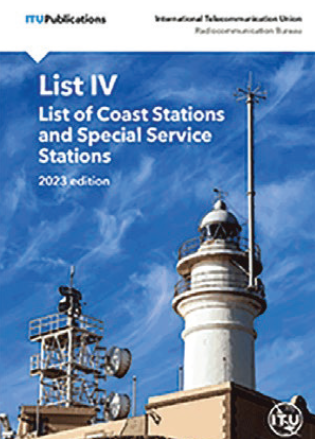 ITU LIST IV - LIST OF COAST STATIONS 2023 [CD]